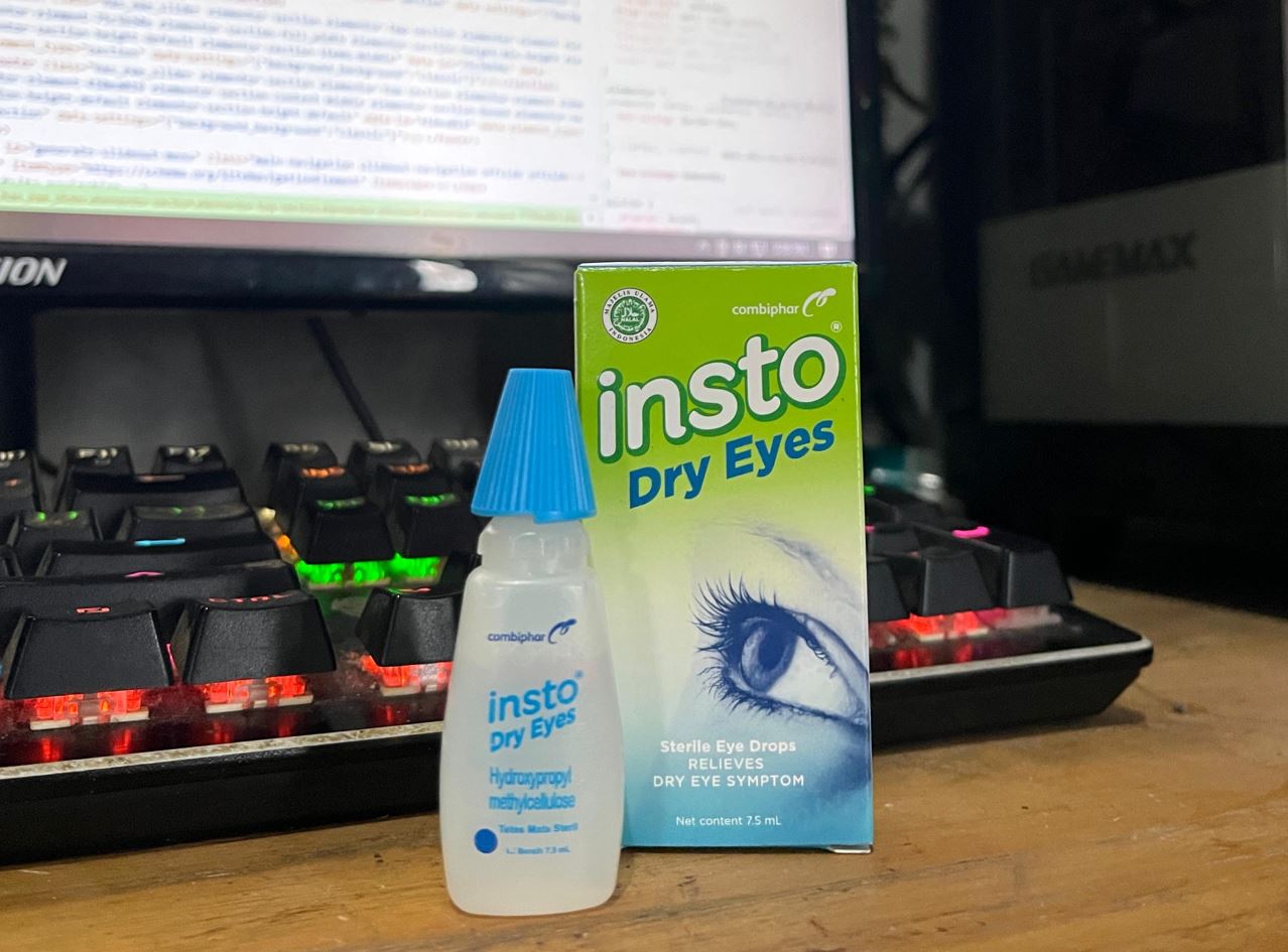 Mata Lelah, Pikiran Ngelag! Jangan SePelein Mata Kering, Yuk Tetesin INSTO Dry Eyes