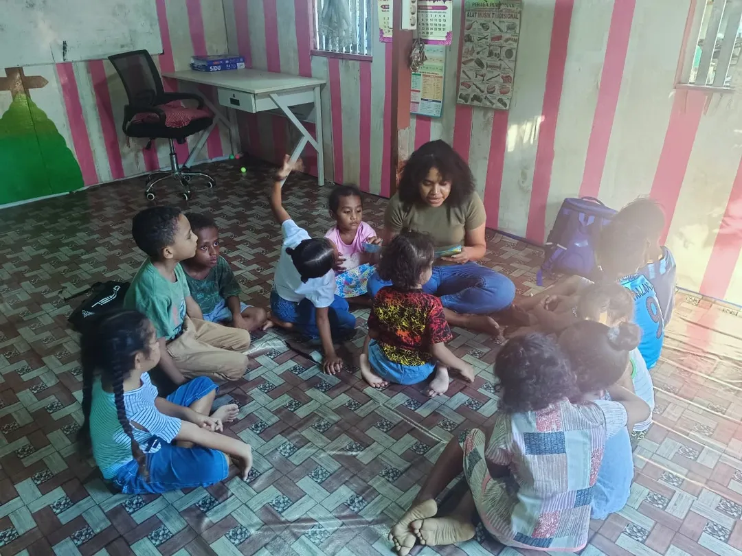 literasi untuk papua barat