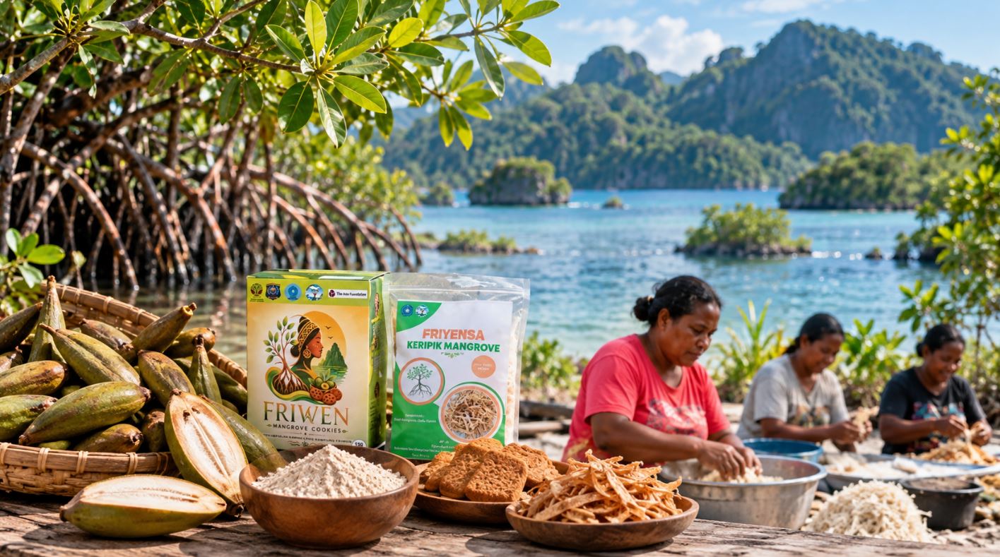 mangrove sebagai pangan lokal